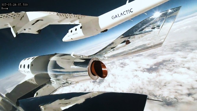 virgin galactic separation