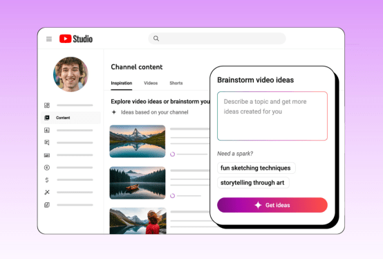 YouTube Studio Now Empowers Creators to Brainstorm Video Ideas with AI Assistance youtube studio ai